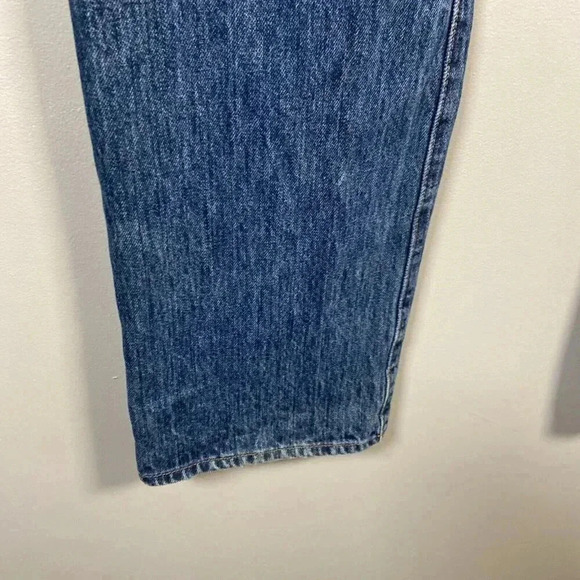 Levis 501 Denim Jeans Button 38X30 Blue 90s Classic Preppy - Picture 8 of 9